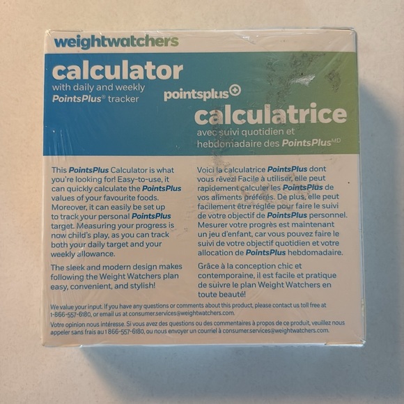 New in box Weight Watchers points calculator. - Picture 3 of 4